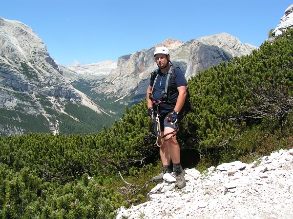 FERRATA ETTORE BOVERO NA COL ROSA 2166 M